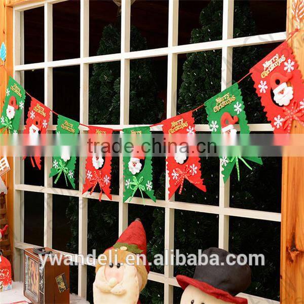 Merry Christmas Xmas Shop & Market Christmas Ceiling Decorations With Santa Clause & Snowman Design