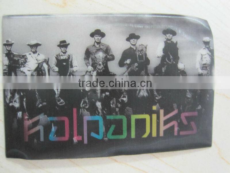 leather labels for jeans fake leather patch die cast Jeans Leather Label with Metal Logo