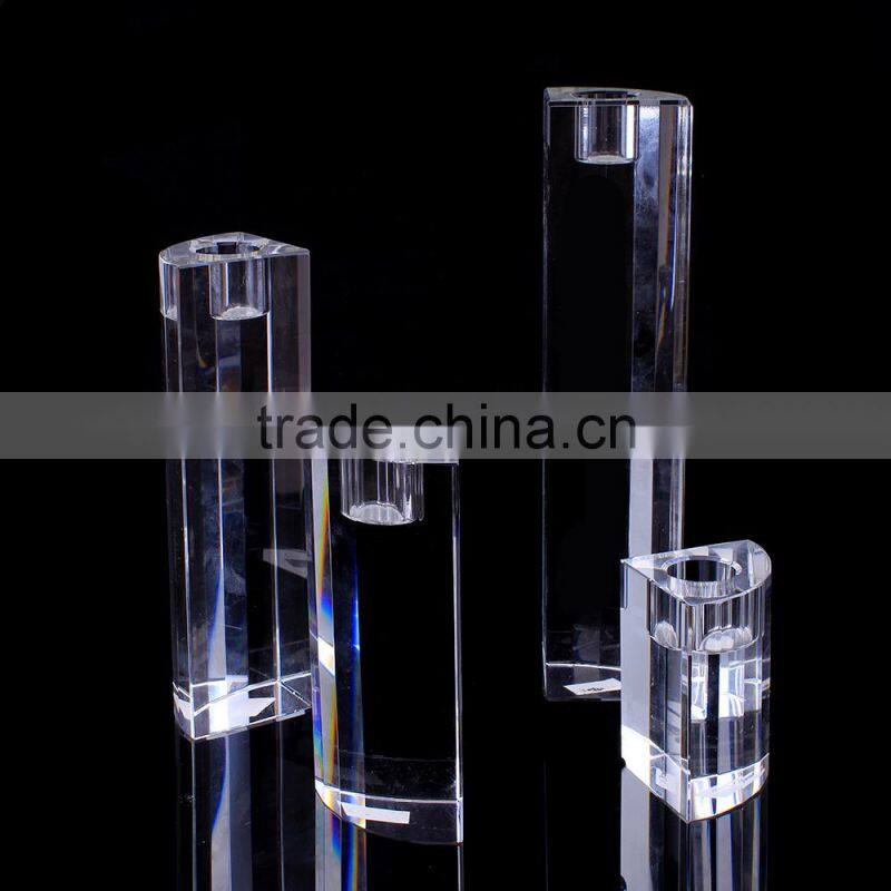 High Quality Wedding Candle Holder / More Size Wedding Gift Crystal Tea Light Holder
