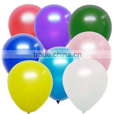 7inch 1G Round Latex Balloon, Pearl Metallic Color Party Balloon, Small Size Round 15cm