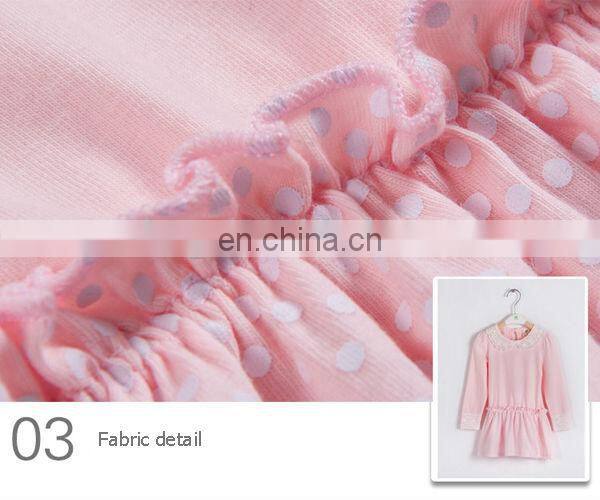 shaoxing winfar 100% cotton fabric child dress cheap child clothes