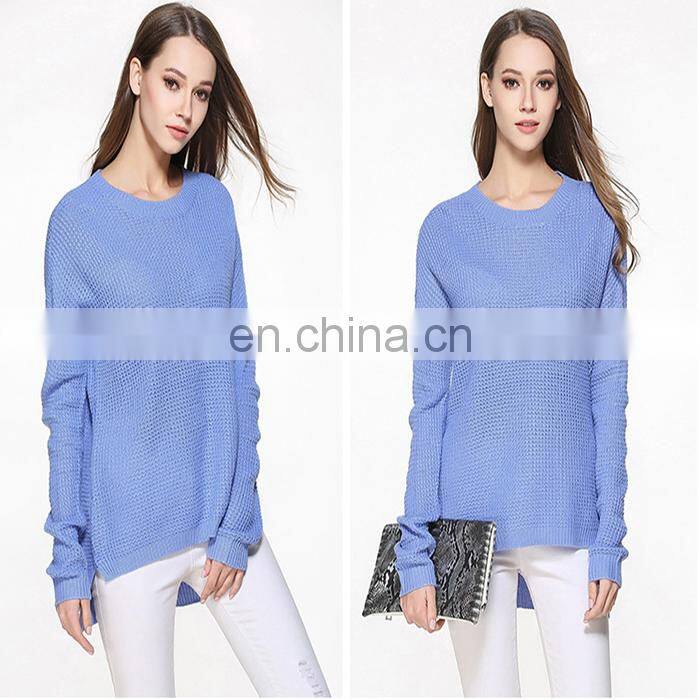 2017 Wholesale Women Cotton Military Knitted new style Autumn Sweater