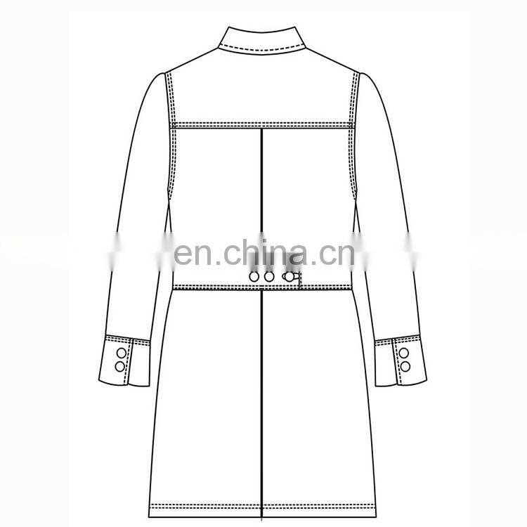 100%Cotton White Hospital Uniforms Doctor Lab Coat