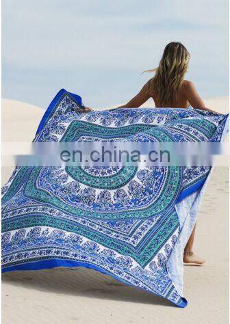 2017 New Printed Beach Towel Tablecloth