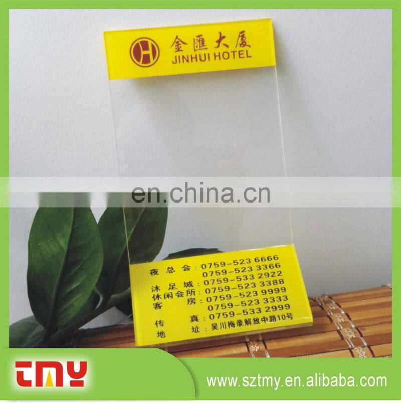 Table stands and Menu holder