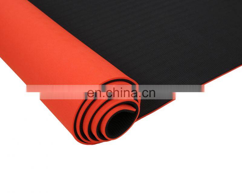 High Quality Double Layers Dropshipping Yoga Mat Eco-friendly TPE Yoga Mat