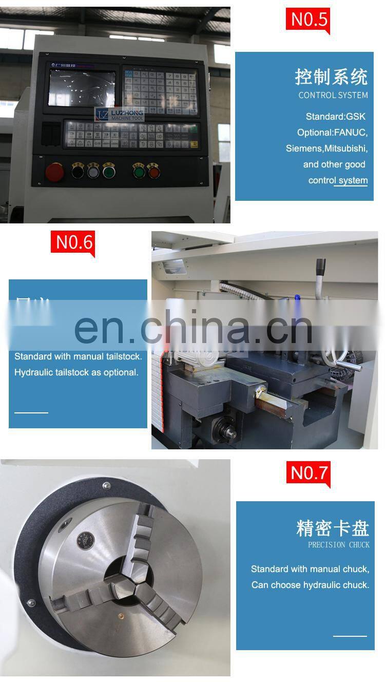 Horizontal CNC Lathe Machine Price CK6150 Taiwan Lathe CNC