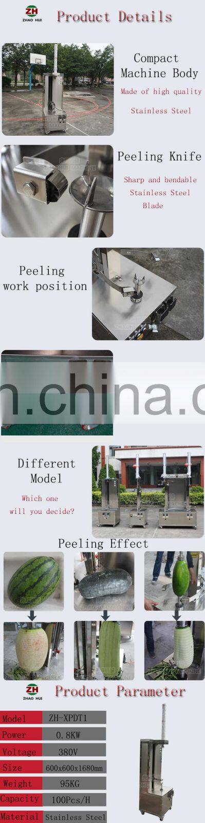 Factory price papaya vegetable peeler watermelon fruit peeling machine machine