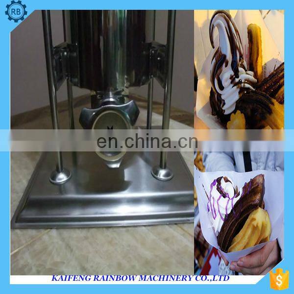 Automatic Spanish sweet donut churro filler machine