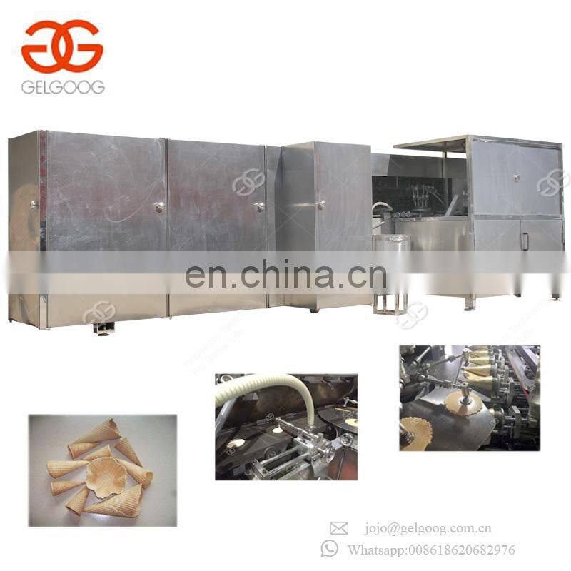 Factory Price Gelato Biscuit Soft Cone Maker Making Machine Sugar Cone Production Line