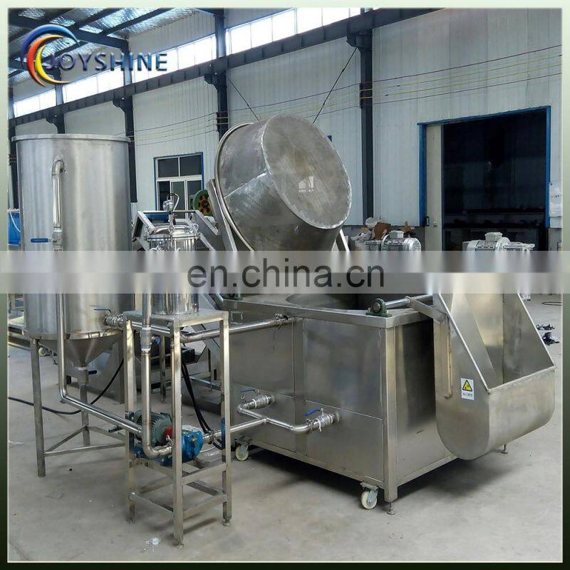 Industrial deep frying equipment for frying chicken