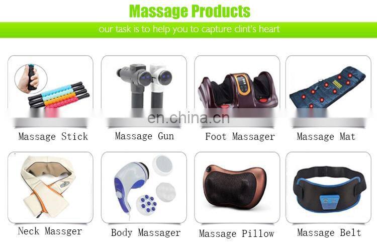 Certificate Wholesale Multi-function Car Neck and Back Shiatsu Electric Heating Massage Pillow