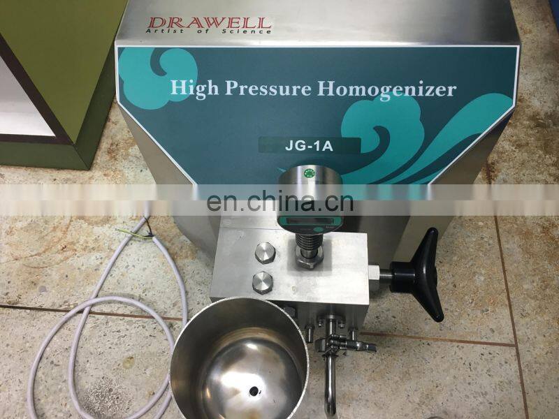 Laboratory ultra high pressure homogenizer with supplier price