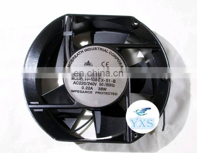 17250mm FP-108EX-S1-B 220V ball bearing axial case cooling fan