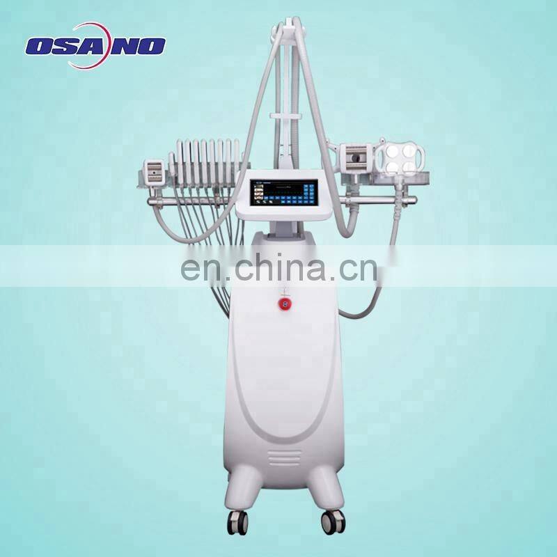 Body contouring vacuum massage machine vela shape slimming machine lipo laser