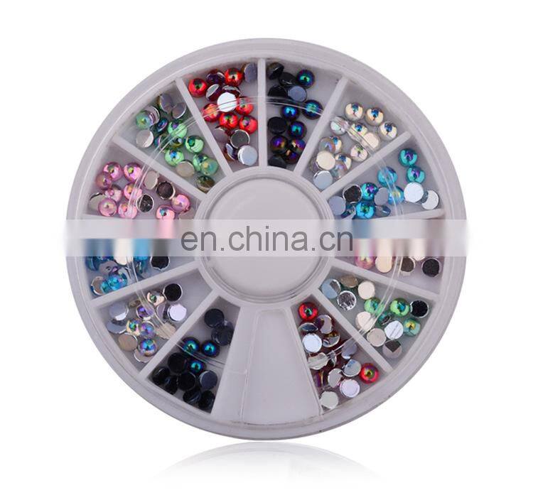 2018 cats eye new design fashion rhinestone decoration nail art