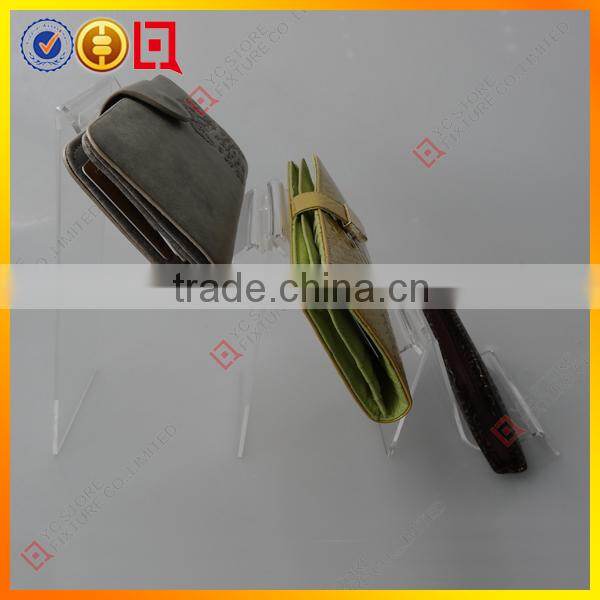 2015 Acrylic stair-stepping purse rack, purse holder