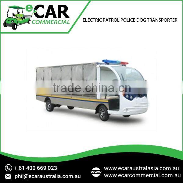 Most Efficient Range of A Grade Electric Patrol Police Dog Transporter at Reasonable Price