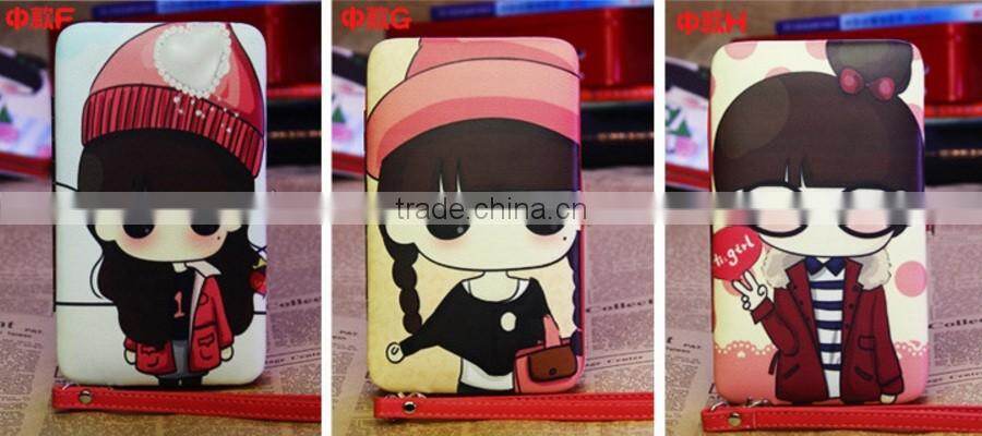 Graffiti PU leather Handbag wallet Purse cartera Carteira para dama Mujer de Ultimos modelos