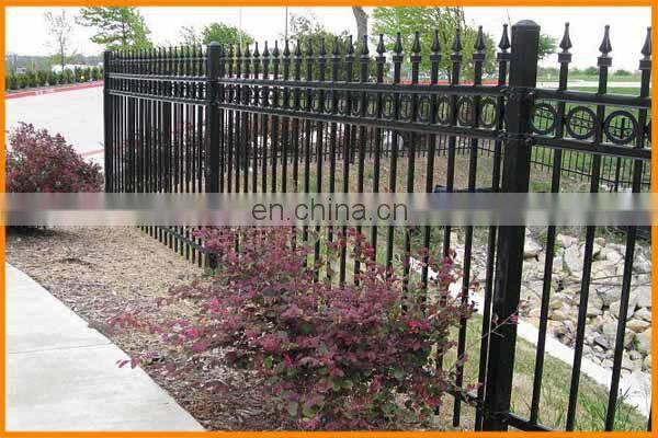Factory direct sale decorative metal garden fence panel prices