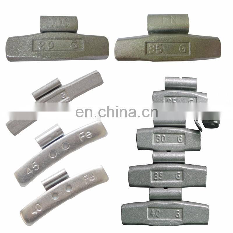 Cast Iron FE clip on Counter Wheel Balance Weight for Alloy Rim