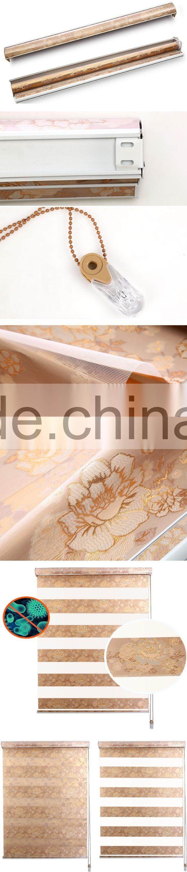 Guangzhou high quality day and night soft sheer shade/ triple -shade sheer