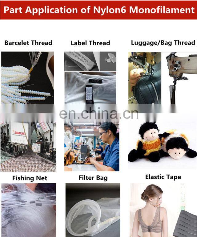 Filament Stockings Yarn 20D/1F Bright Nylon Fabric Weaving Material