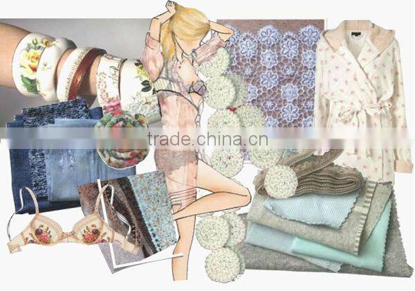 Flower pattern embroidery lace trimming for women