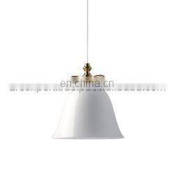 metal white christmas bell