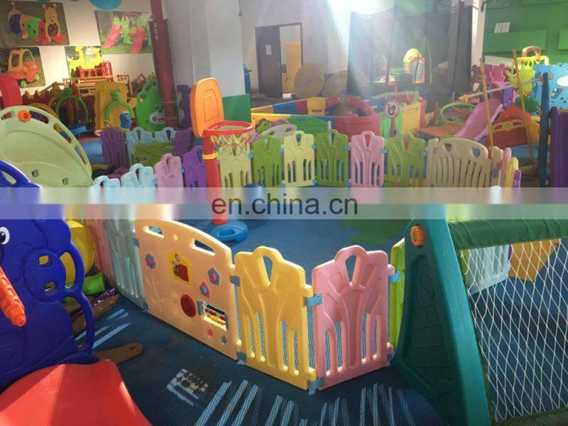 Children indoor playground portable plastic basketball stands for kids