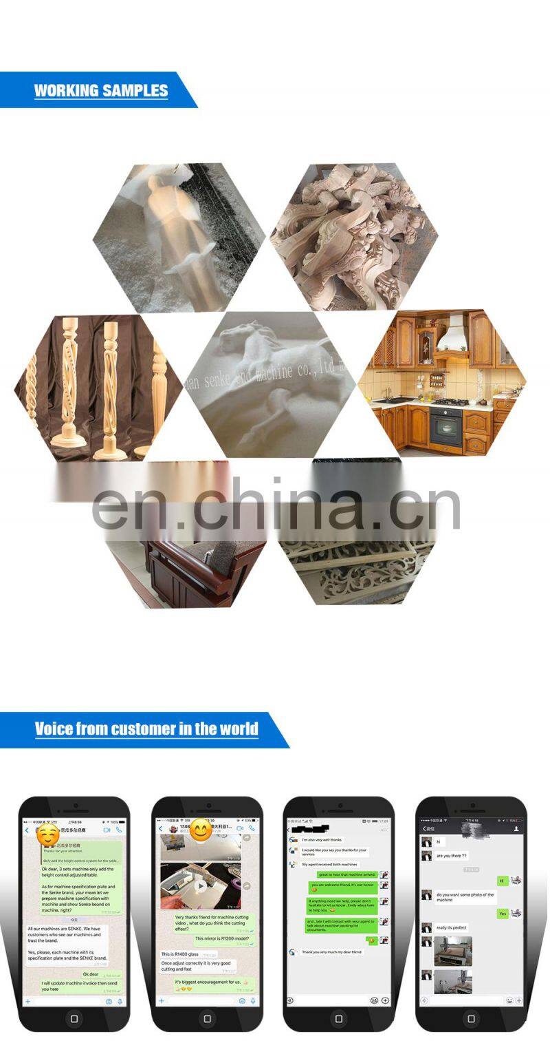 4 Axis Milling Cnc 3D Cutting Woodworking 3D Wood Router Engraving CNC Milling Cutting EVA Foam Machine