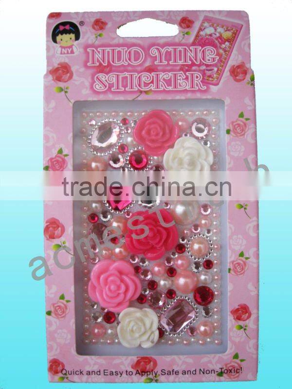 2011 Lovely mobile phone sticker