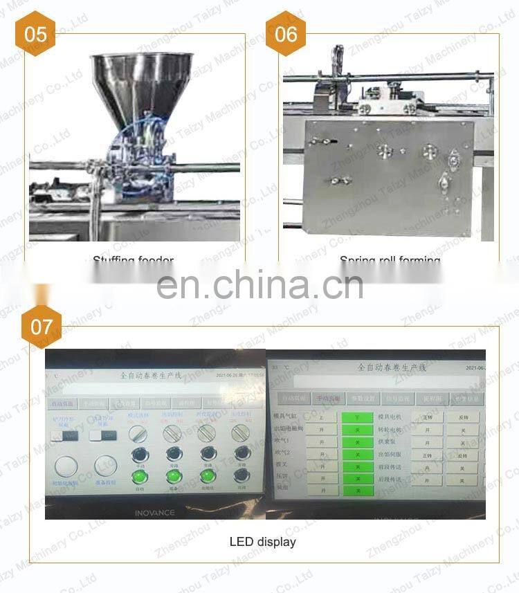 Spring Rolls Machine Maker Folding Spring Roll Machine Lumpia Maker Machine