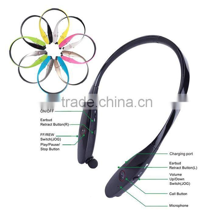 2016 Factory price HBS900 bluetooth sport headphone, sport headphones with microphone, can OEM