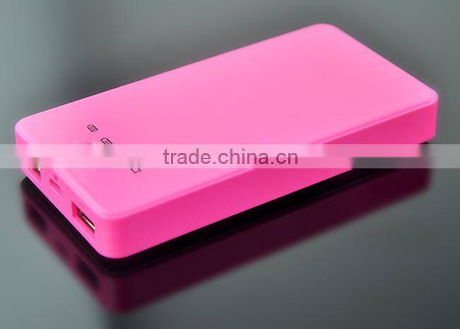 Sucker rectangle handy power bank 6000mAh universal phone charger