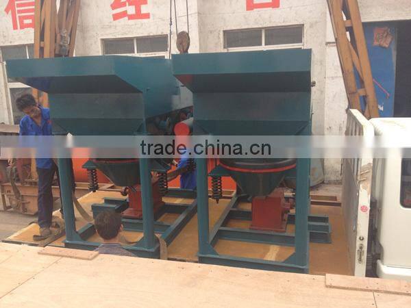 high capacity gravity concentrate processing gold jig separator