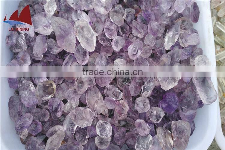 Wholesale Natural Amethyst Crystal Raw Stones for Decoration