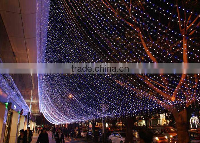 Giant street hang trees motif tassel PVC lights decorative