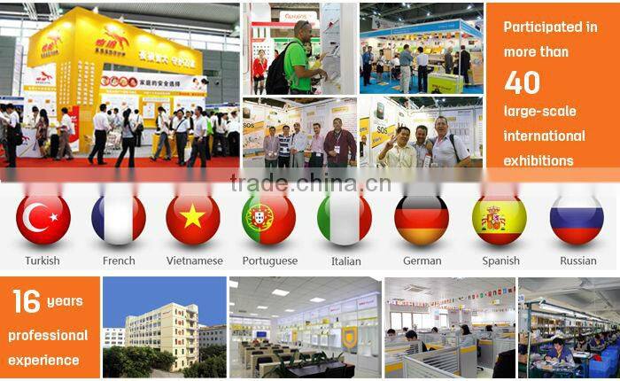 Emergency panic alarm with elderly panic button