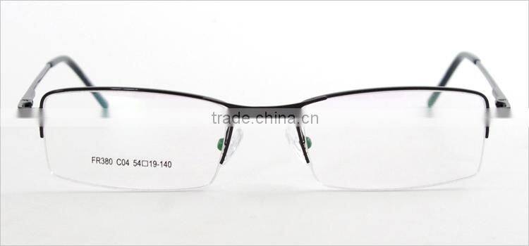 Metal Alloy Half-rim Men Wholesale Stylish Nice Glasses Frame