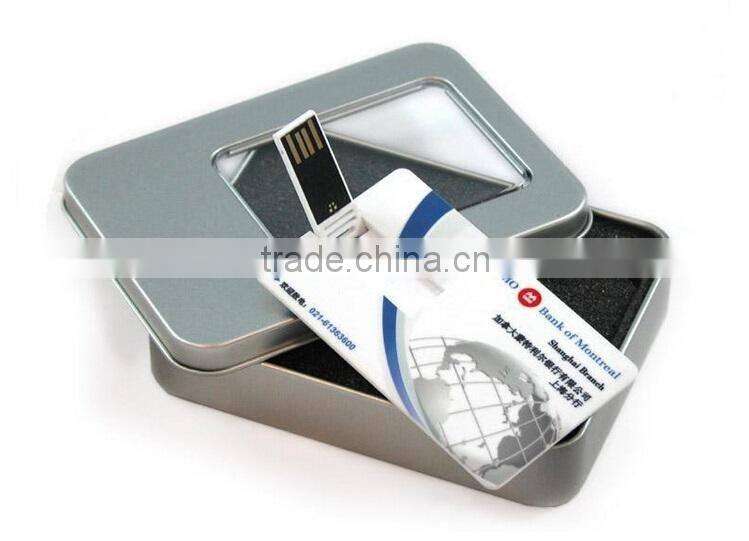 G&J 2014 promotional business card usb flash memory