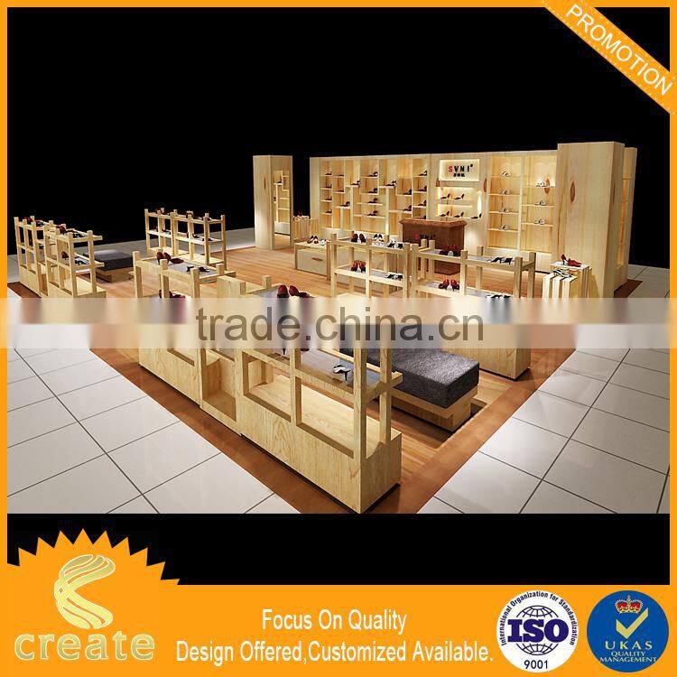 Guangzhou factory customized shoe display showcase/shoe display cabinet/shoe store display racks