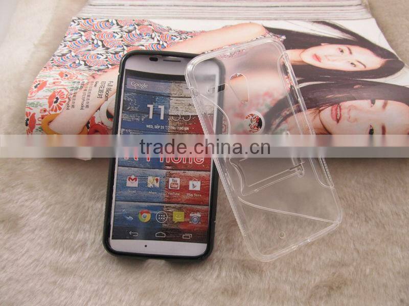 S line TPU PC cell phone case for moto XT1055