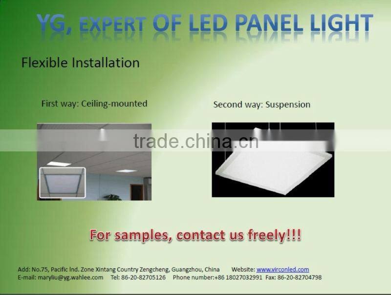 2014 DLC listed Newest Design 60x60cm LED Panel Lights