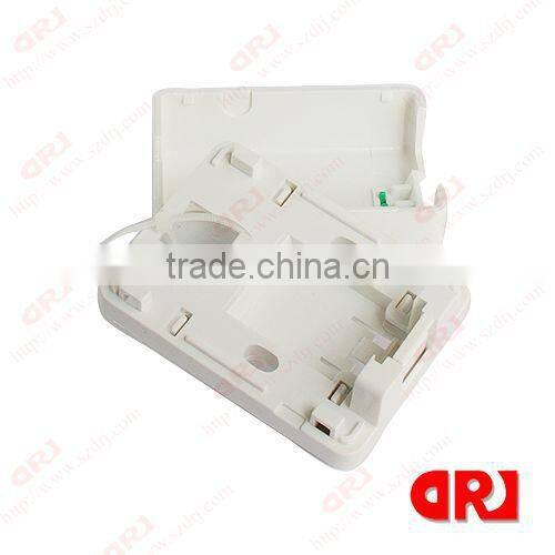 cat3 single port surface mount box with keystone jack