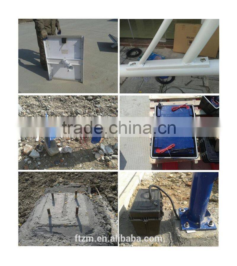 15w led solar street light for outdoor lighting