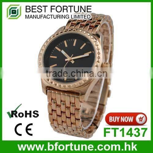 FT1390 Lowest price 30m waterproof japan movement stainless steel watch