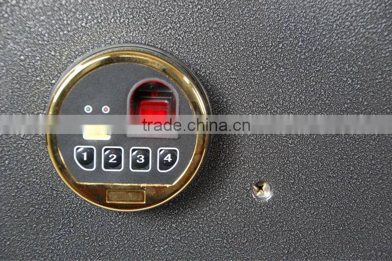 hidden two key fingerprint safe box