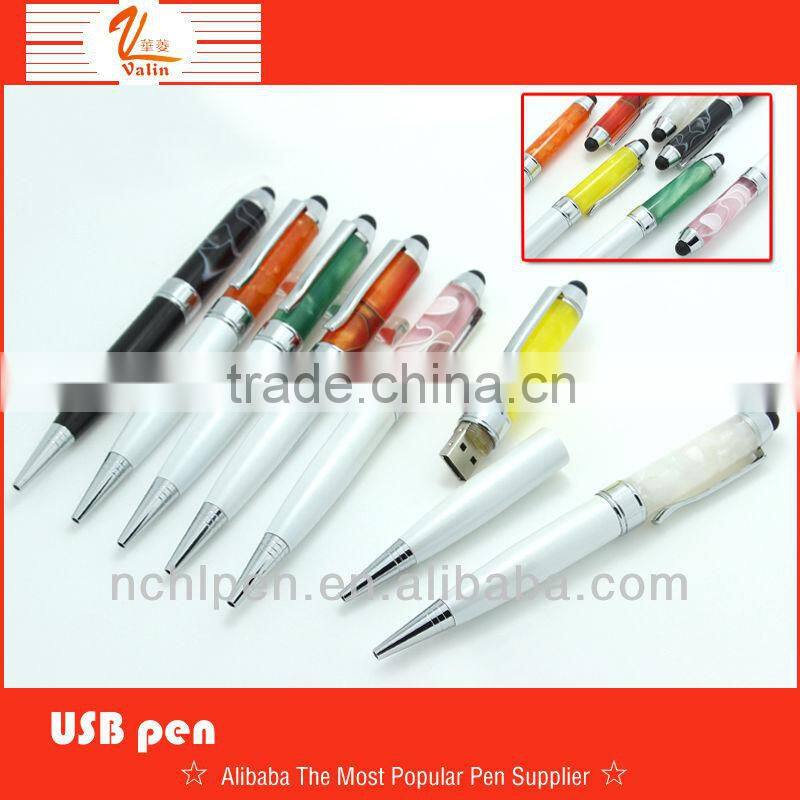 Hot sale usb flash pen drive with stylus