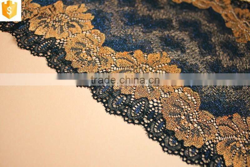 french new design embroidery lace fabric for underwear and bra